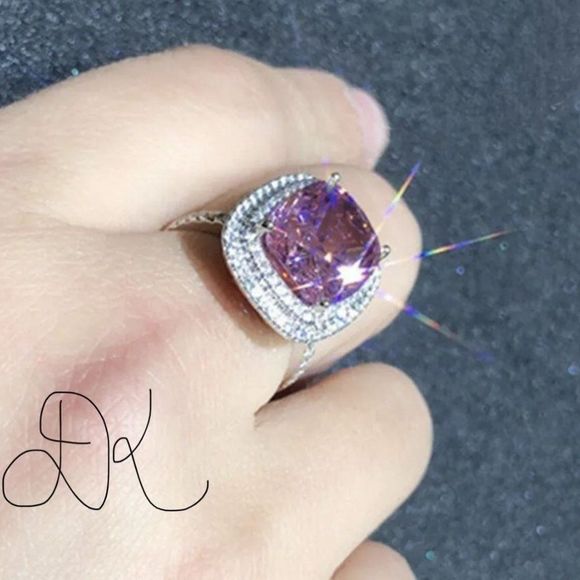 LIVE SHOW  BRIDAL WEDDING RING - Picture 1 of 6